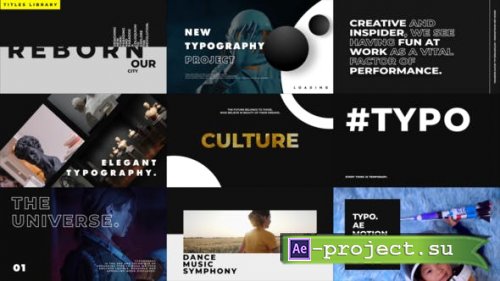 Videohive - Big Typography | After Effects - 35712862 - Project for After Effects