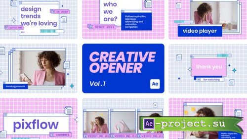 Videohive - Creative Opener Vol 01 - 35752731 - Project for After Effects