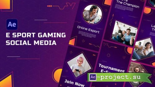 Videohive - E-Sport Gaming Stories | After Effects - 35701487 - Project for After Effects