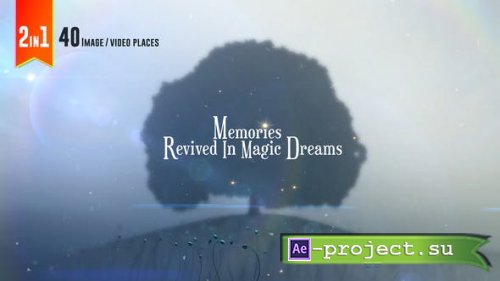 Videohive - Memories Revived In Magic Dreams - 2 In 1 - 35160469 - Project for After Effects