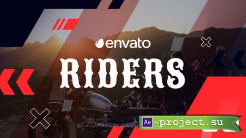 Videohive - Riders - Motorcycle Slideshow | After Effects - 35732378 - Project for After Effects