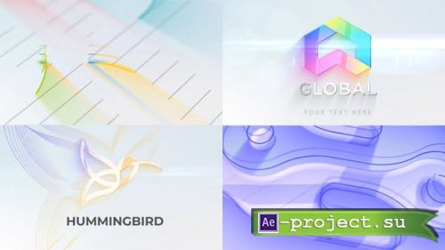 Videohive - Corporate Glossy Logo 4in1 - 35720690 - Project for After Effects