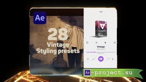 Videohive - Vintage | Video Series - 35627197 - Project for After Effects