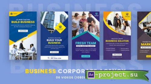 Videohive - Corporate Agency Stories Stories Pack - 35724398 - Project for After Effects