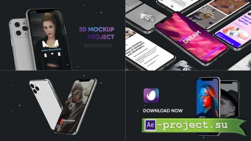 Videohive - Mobile App Promo - 35359819 - Project for After Effects