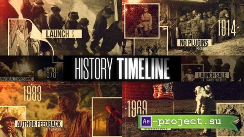 Videohive - Events - Cinematic History Timeline - 33323125 - Project for After Effects