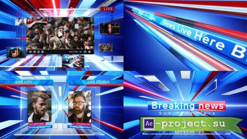 Videohive - Breaking News Pack 02 - 34026631 - Project for After Effects