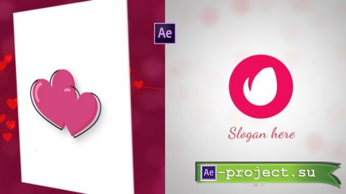 Videohive - Valentine's Logo Reveal - 35685009 - Project for After Effects