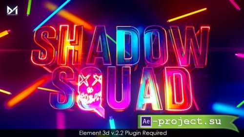 Videohive - Neon Title Trailer - 35741799 - Project for After Effects