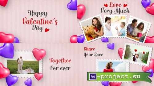 Videohive - Valentine Day Slideshow - 35755230 - Project for After Effects