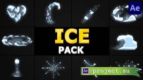 Videohive - Cartoon Ice Pack | After Effects - 35736581 - Project for After Effects