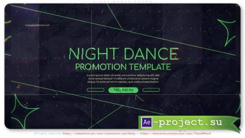 Videohive - Night Dance Promo - 35734158 - Project for After Effects