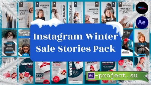 Videohive - Winter Sale | 22 Instagram Stories - 35735394 - Project for After Effects