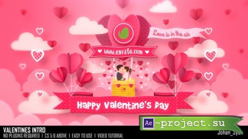 Videohive - Valentines Intro - 35766833 - Project for After Effects