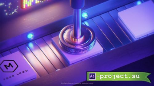 Videohive - Conveyor Logo Loop - 26153955 - Project for After Effects