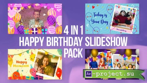 Videohive - Happy Birthday Pack - 35516455 - Project for After Effects