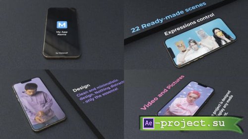 Videohive - Phone 13 App Promo Mockup - 35786493 - Project for After Effects