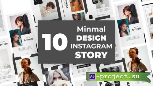 Videohive - Minimal Instagram Story Template - 35492012 - Project for After Effects