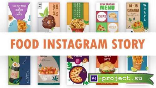 Videohive - Food Instagram Story Template - 35758267 - Project for After Effects