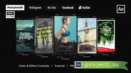 Videohive - Instagram Stories | Artistic 03 - 35798132 - Project for After Effects