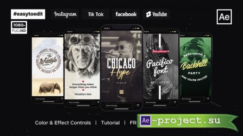 Videohive - Instagram Stories | Artistic 04 - 35798071 - Project for After Effects