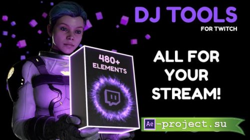 Videohive - DJ Tools For Streaming - 31668812 - Project for After Effects