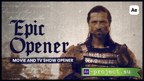 Videohive - Epic Movie Title - 35834355 - Project for After Effects