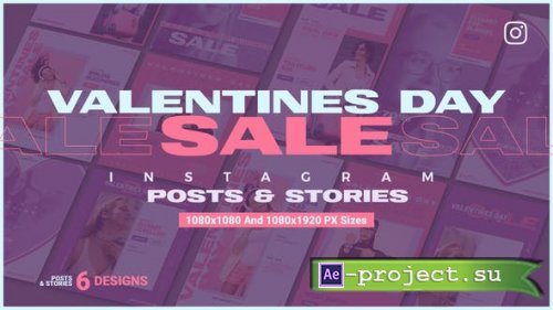 Videohive - Valentine's Day Sale Instagram Ad V111 - 35811527 - Project for After Effects