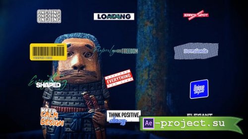 Videohive - Titles | Sticker Loaded V.5 - 35825222 - Project for After Effects