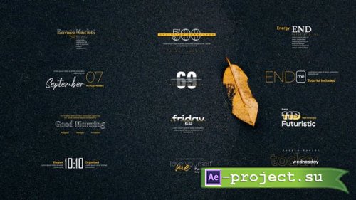 Videohive - Titles | Landing Space V.4  - 35825200 - Project for After Effects