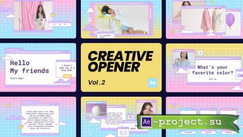 Videohive - Creative Opener Vol 03 - 35876637 - Project for After Effects