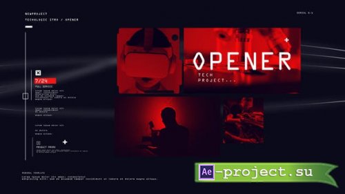 Videohive - Technologic Opener - 35863589 - Project for After Effects