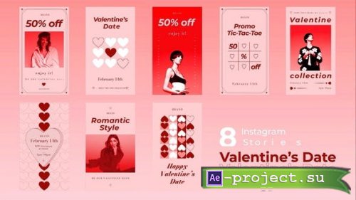 Videohive - Valentine's Day Sale Instagram Stories B237 - 35852124 - Project for After Effects