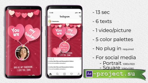 Videohive - Valentine Pop Opener - 35726640 - Project for After Effects