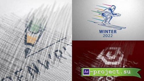 Videohive - Winter Games - Pencil Drawing - 35825096 - Project for After Effects