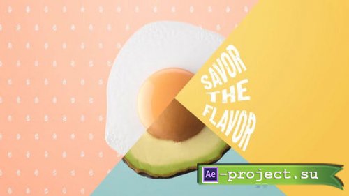Videohive - Food Mix Intro Logo - 35862072 - Project for After Effects