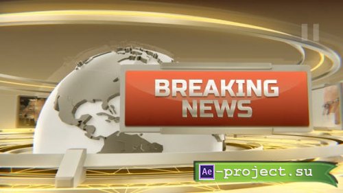 Videohive - Breaking News 3D Opener - 35865482 - Project for After Effects