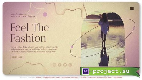 Videohive - Romantic Fashion Slideshow - 35848875 - Project for After Effects