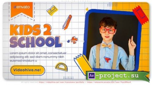 Videohive - Kids To School - 35863676 - Project for After Effects