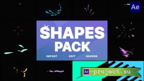 Videohive - Shapes Pack | After Effects - 35863871 - Project for After Effects