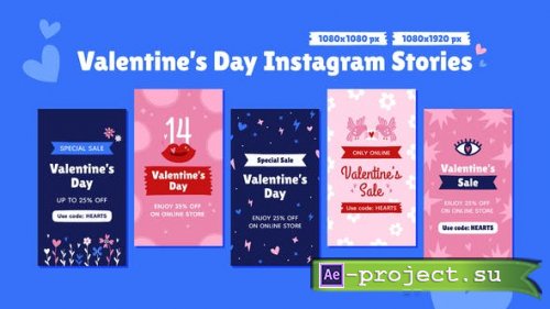 Videohive - St. Valentines Stories - 35861173 - Project for After Effects
