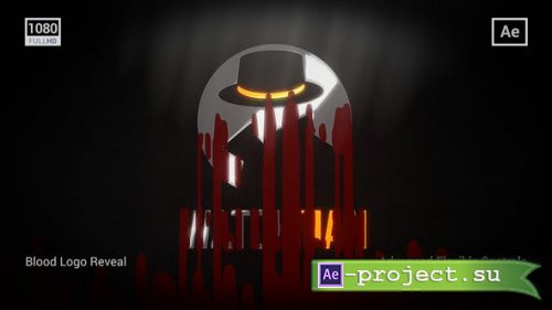 Videohive - Blood Logo Reveal - 35881643 - Project for After Effects