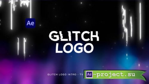 Videohive - Glitch Logo Intro - TV Distortion - 35885332 - Project for After Effects