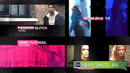 Videohive - Fashion Glitch - 22634884 - Project for After Effects