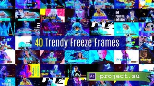 Videohive - Trendy Freeze Frame - 34889437 - Project for After Effects