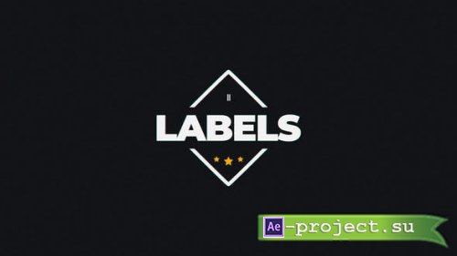 Videohive - Titles // Labels II - 35888580 - Project for After Effects