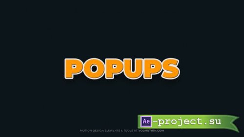 Videohive - Titles // Popups - 35831258 - Project for After Effects