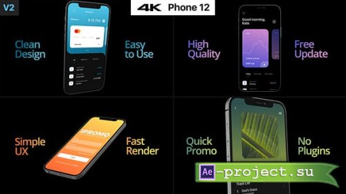 Videohive - iPromo - App Presentation - 19256466 - Project for After Effects