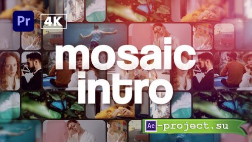 Videohive - Mosaic Multi Photo Intro | Premiere Pro - 35873322 - Premiere Pro Templates