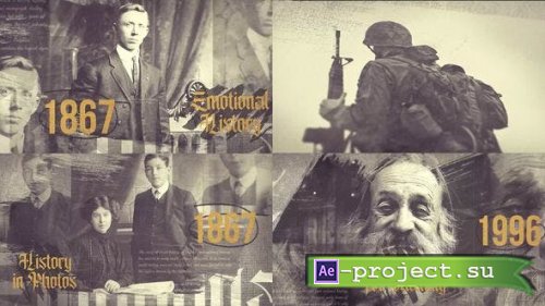 Videohive - Historical Slideshow | MOGRT - 35798039 - Premiere Pro Templates